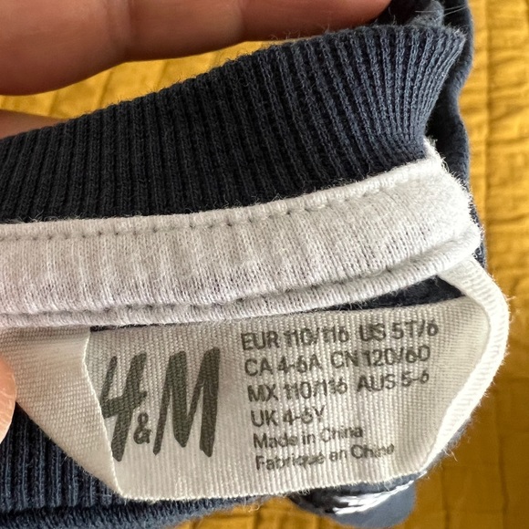 H&M | Sequin Soccer Ball Sweatshirt - Picture 2 of 2